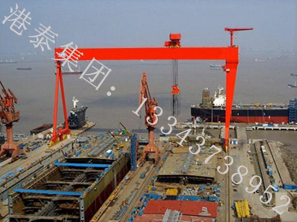 浙江舟山造船門式起重機(jī)廠家造船門機(jī)防腐工作注意哪些